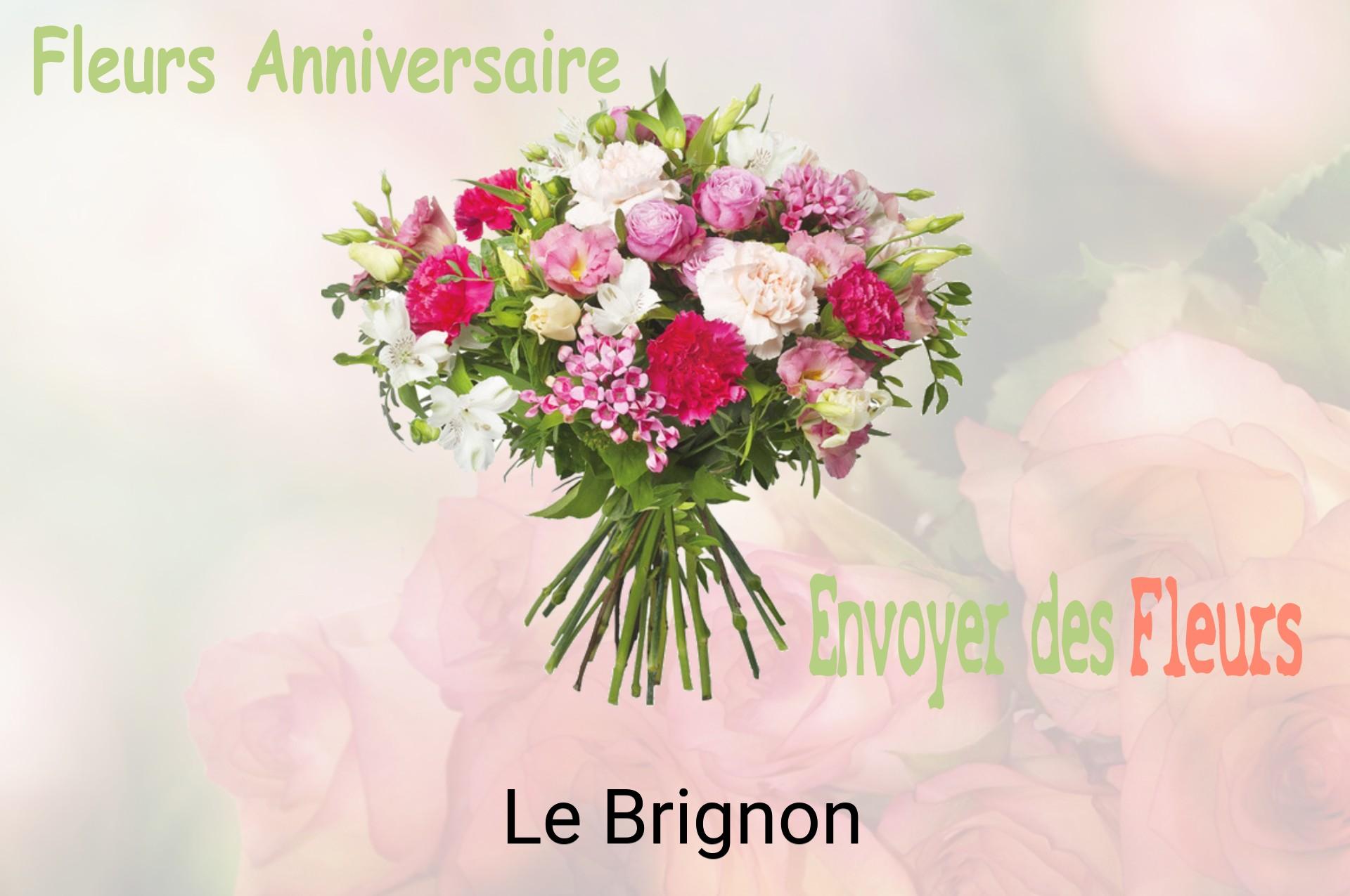 Bouquet de fleurs d’anniversaire livré à Le Brignon